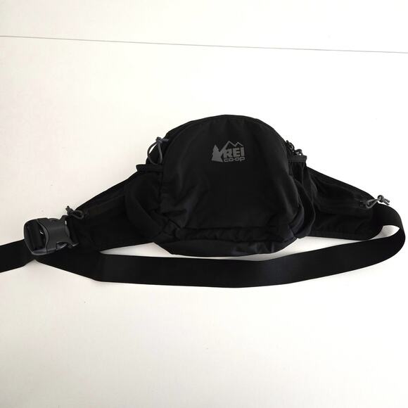 REI Co-op Trail 5 Black Hiking Waist Pack Fanny Lumbar Bag - Picture 2 of 10